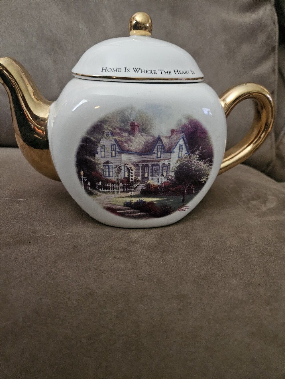Thomas Kincaide Tea Pot